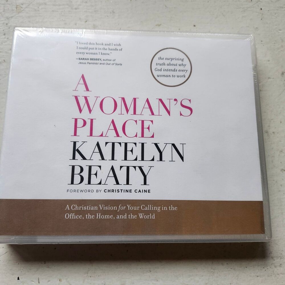 A Woman's Place Katelyn Beaty CD Audiobook 2016 UNABRIDGED Teri Schnaubelt NEW